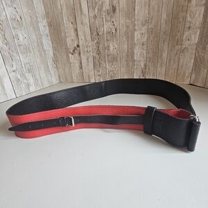 Unbranded Red And Black Adjustable Belt Women's 2XL